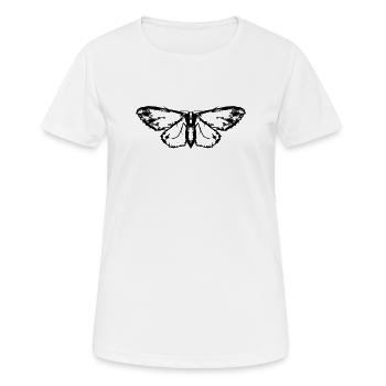 Moth / Butterfly / Moth - Women's Breathable T-Shirt - white - Front - AI Model Female 172 dark (172cm)
