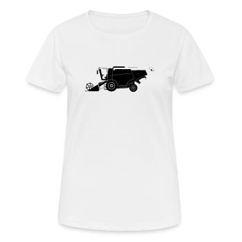 Combine Combine Shade Logo - Women's Breathable T-Shirt - white - Front - AI Model Female 172 dark (172cm)