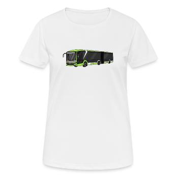 Bus, school bus, bus driver - Women's Breathable T-Shirt - white - Front - AI Model Female 172 dark (172cm)