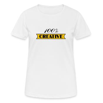 anniversaire. anniversaire décennie. humour. drôle - T-shirt respirant Femme - blanc - Devant - AI Model Female 172 dark (172cm)