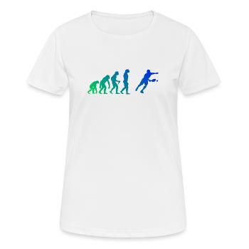 Pickleball pro Geschenk für Pickleball Athlet Fans - Frauen T-Shirt atmungsaktiv - Weiß - Vorne - AI Model Female 172 dark (172cm)