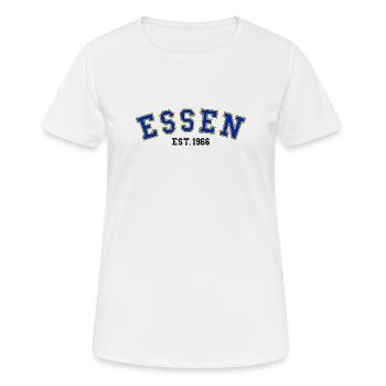 Essen Fondée en 1966 - T-shirt respirant Femme - blanc - Devant - AI Model Female 172 dark (172cm)