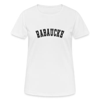 Rabaucke Lausbube - Women's Breathable T-Shirt - white - Front - AI Model Female 172 dark (172cm)