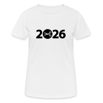 Schneider 2026, Handarbeit 2026 - Frauen T-Shirt atmungsaktiv - Weiß - Vorne - AI Model Female 172 dark (172cm)