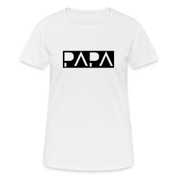 Dad - Women's Breathable T-Shirt - white - Front - AI Model Female 172 dark (172cm)