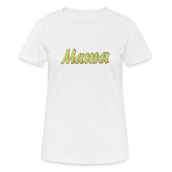 Kosename Mama 3D Style - Frauen T-Shirt atmungsaktiv - Weiß - Vorne - AI Model Female 172 dark (172cm)