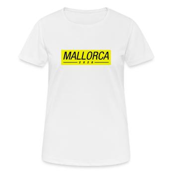 Mallorca 2026 Mallorca Holiday - Women's Breathable T-Shirt - white - Front - AI Model Female 172 dark (172cm)