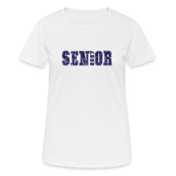 Senior 2027 Graduation | Class of 2027 Shirt - Women's Breathable T-Shirt - white - Front - AI Model Female 172 dark (172cm)