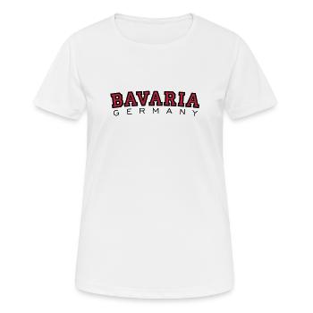 Bavaria Germany - Women's Breathable T-Shirt - white - Front - AI Model Female 172 dark (172cm)