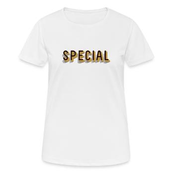 Special Particularly Unique Name Special Diverse - Women's Breathable T-Shirt - white - Front - AI Model Female 172 dark (172cm)