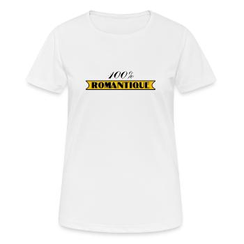 anniversaire. anniversaire décennie. humour. drôle - T-shirt respirant Femme - blanc - Devant - AI Model Female 172 dark (172cm)