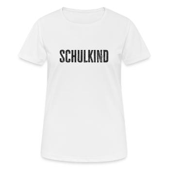 Schoolchild – Perfect for starting school & starting school - Women's Breathable T-Shirt - white - Front - AI Model Female 172 dark (172cm)