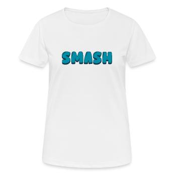 Smash - Women's Breathable T-Shirt - white - Front - AI Model Female 172 dark (172cm)