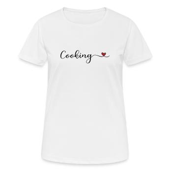 Cuire - T-shirt respirant Femme - blanc - Devant - AI Model Female 172 dark (172cm)