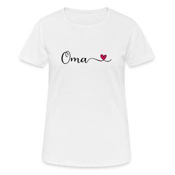 granny - Women's Breathable T-Shirt - white - Front - AI Model Female 172 dark (172cm)