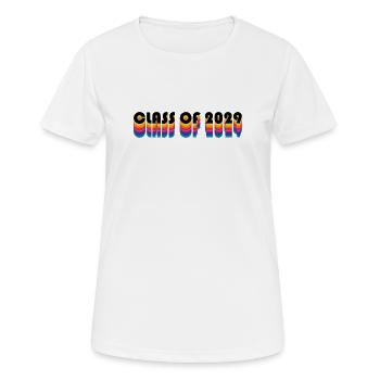 Class of 2029 - T-shirt respirant Femme - blanc - Devant - AI Model Female 172 dark (172cm)