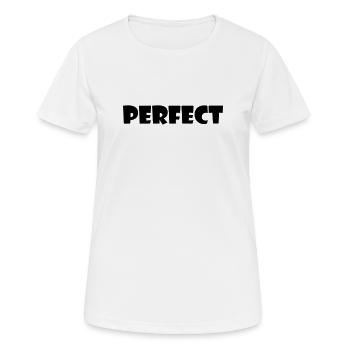Perfect - Women's Breathable T-Shirt - white - Front - AI Model Female 172 dark (172cm)