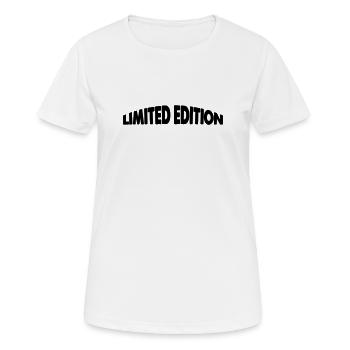 Limited Edition - Frauen T-Shirt atmungsaktiv - Weiß - Vorne - AI Model Female 172 dark (172cm)