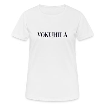 mulet - T-shirt respirant Femme - blanc - Devant - AI Model Female 172 dark (172cm)