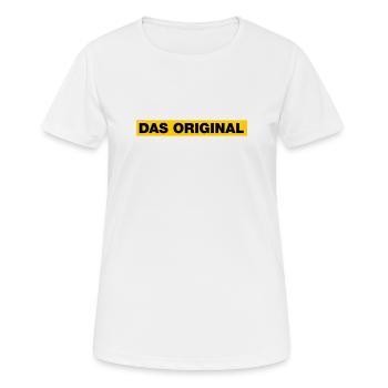 Das Original - Frauen T-Shirt atmungsaktiv - Weiß - Vorne - AI Model Female 172 dark (172cm)