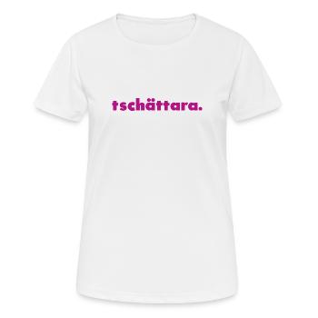 Tschättara. - Women's Breathable T-Shirt - white - Front - AI Model Female 172 dark (172cm)