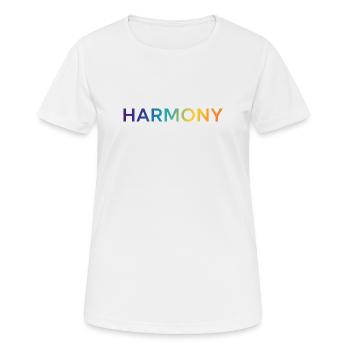 Harmony - Women's Breathable T-Shirt - white - Front - AI Model Female 172 dark (172cm)
