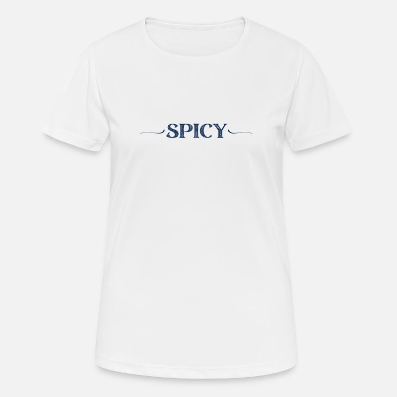 SPICY - Women's Breathable T-Shirt - white