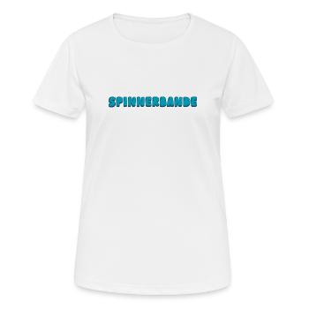 Bande de Louches - T-shirt respirant Femme - blanc - Devant - AI Model Female 172 dark (172cm)