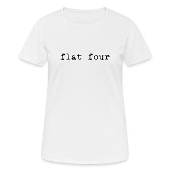 Appartement six - T-shirt respirant Femme - blanc - Devant - AI Model Female 172 dark (172cm)