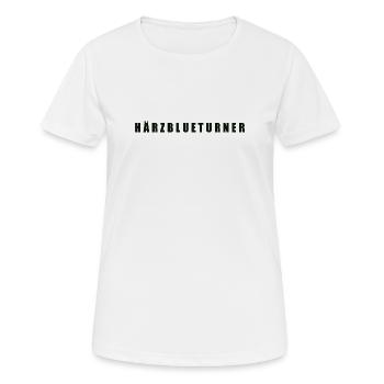 Härzblueturner Kanton Uri - Frauen T-Shirt atmungsaktiv - Weiß - Vorne - AI Model Female 172 dark (172cm)