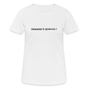 Cinema / Film / Zitat / TV-Serie - Frauen T-Shirt atmungsaktiv - Weiß - Vorne - AI Model Female 172 dark (172cm)