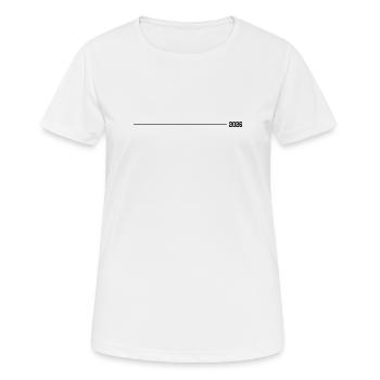 2026 Strich - Frauen T-Shirt atmungsaktiv - Weiß - Vorne - AI Model Female 172 dark (172cm)