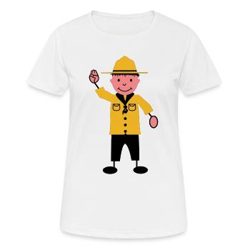 Scout - T-shirt respirant Femme - blanc - Devant - AI Model Female 172 dark (172cm)