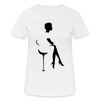 Restaurant - Frauen T-Shirt atmungsaktiv - Weiß - Vorne - AI Model Female 172 dark (172cm)