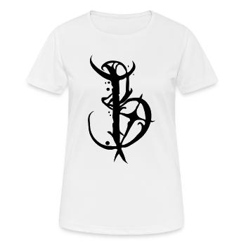 B - T-shirt respirant Femme - blanc - Devant - AI Model Female 172 dark (172cm)