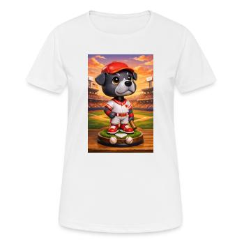Blueball - Women's Breathable T-Shirt - white - Front - AI Model Female 172 dark (172cm)