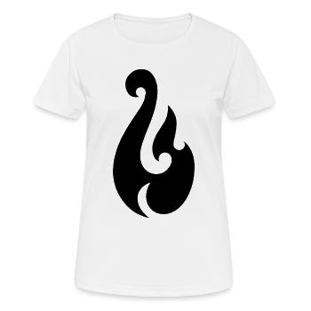 Maui's hook - Women's Breathable T-Shirt - white - Front - AI Model Female 172 dark (172cm)