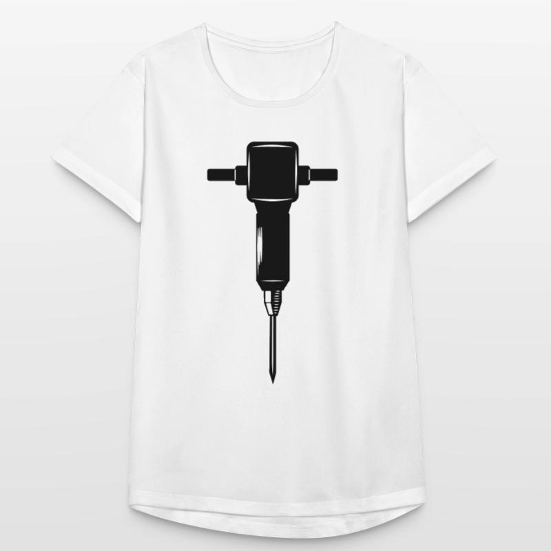 Krikhamer oder Presslufthammer Frauen T-Shirt atmungsaktiv