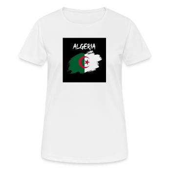 Algerien - Frauen T-Shirt atmungsaktiv - Weiß - Vorne - AI Model Female 172 dark (172cm)