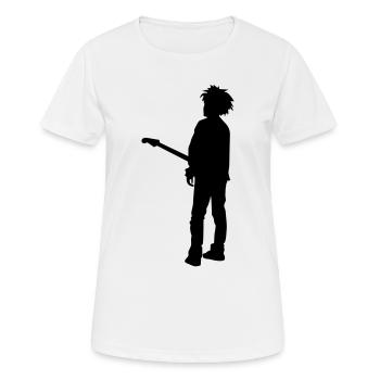robert - Frauen T-Shirt atmungsaktiv - Weiß - Vorne - AI Model Female 172 dark (172cm)