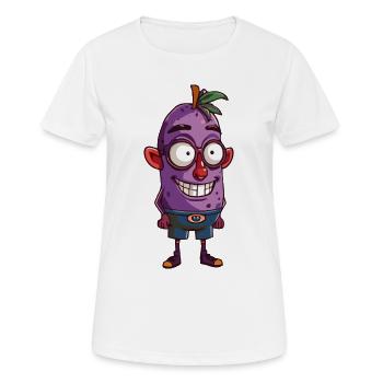 fruit - T-shirt respirant Femme - blanc - Devant - AI Model Female 172 dark (172cm)