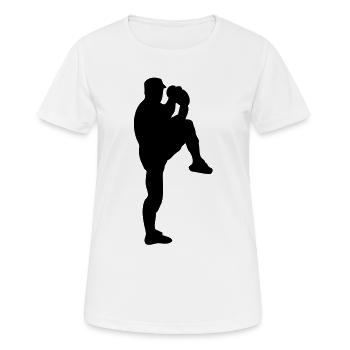 pitcher - Women's Breathable T-Shirt - white - Front - AI Model Female 172 dark (172cm)