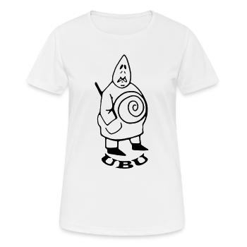 Father Ubu von Alfred Jarry - Frauen T-Shirt atmungsaktiv - Weiß - Vorne - AI Model Female 172 dark (172cm)