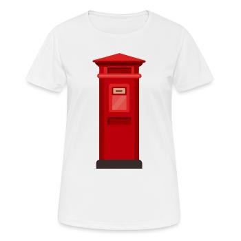 Post Box - Women's Breathable T-Shirt - white - Front - AI Model Female 172 dark (172cm)