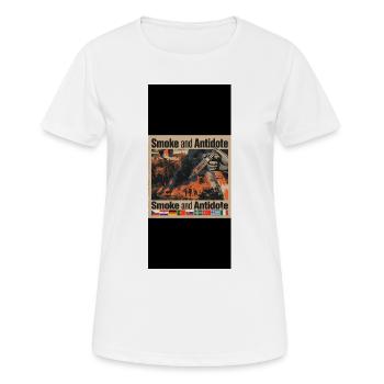 Rauch und Gegengift - Frauen T-Shirt atmungsaktiv - Weiß - Vorne - AI Model Female 172 dark (172cm)