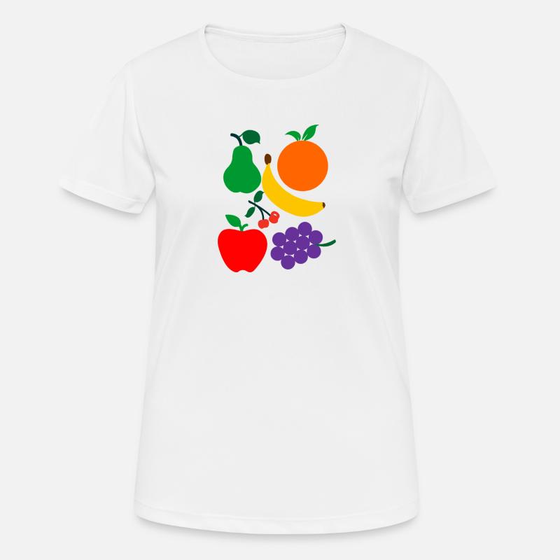 Fruit - Women's Breathable T-Shirt - white