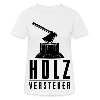 lumberjack - Women's Breathable T-Shirt - white - Front - AI Model Female 172 dark (172cm)