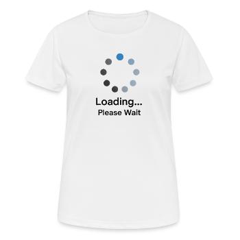 Chargement Veuillez patienter - T-shirt respirant Femme - blanc - Devant - AI Model Female 172 dark (172cm)