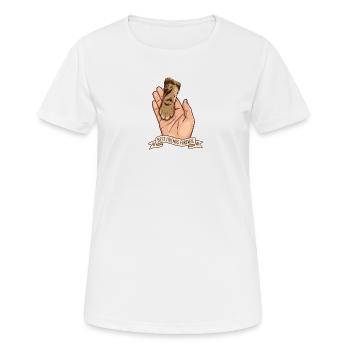 Best Friends Forever - Women's Breathable T-Shirt - white - Front - AI Model Female 172 dark (172cm)