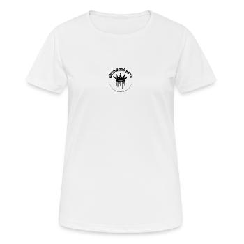 Espresso Boys - Frauen T-Shirt atmungsaktiv - Weiß - Vorne - AI Model Female 172 dark (172cm)
